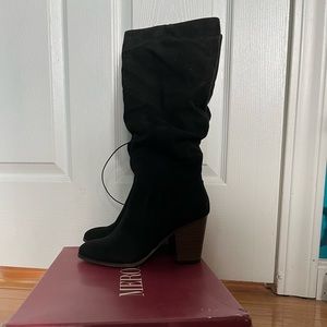 Merona Dina black heel boots